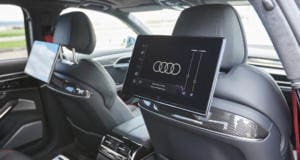 Test Audi S8 (Fond Bildschirme)